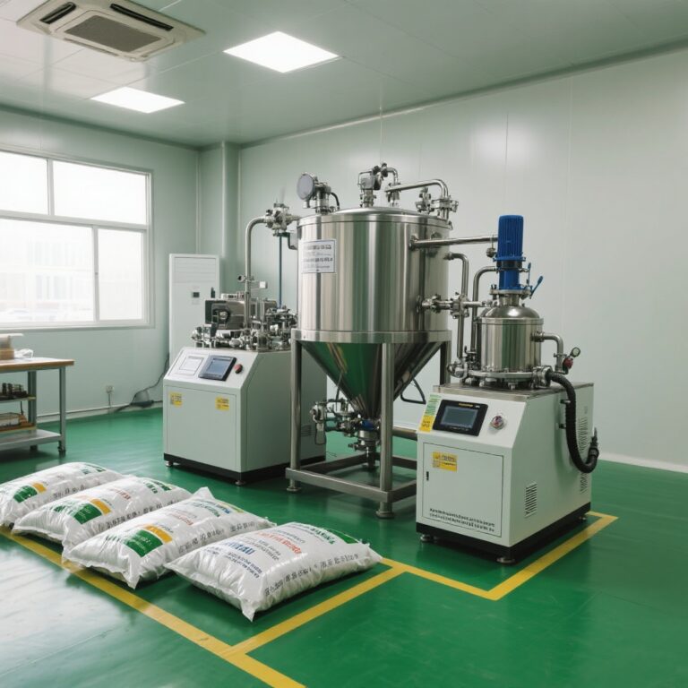 大型肥料超声波分散车间20251121984