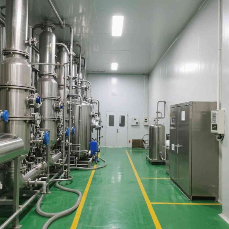 超临界低温萃取车间实景